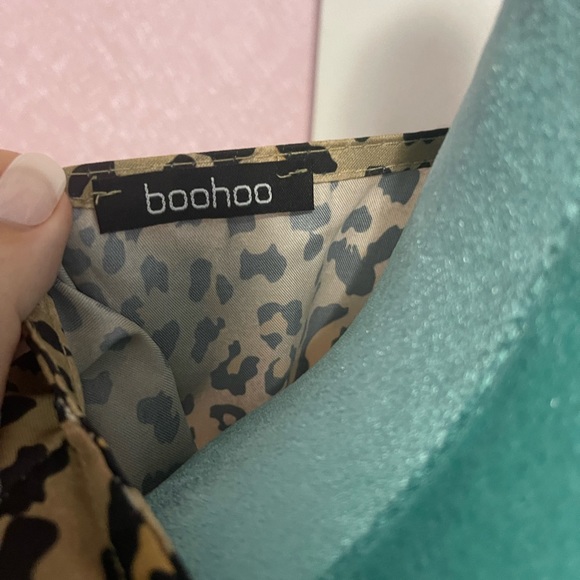 Animal print faux wrap dress - Picture 3 of 4